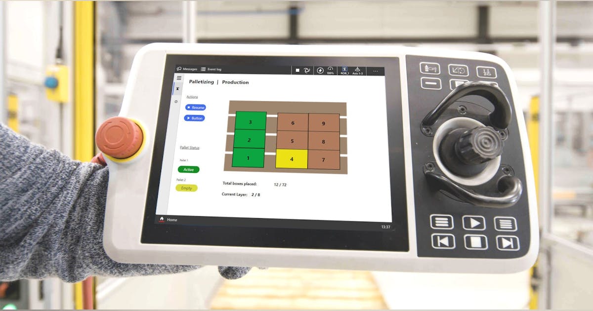 No-Code Gadget for Robotic Interface Programming | ABB Robotics